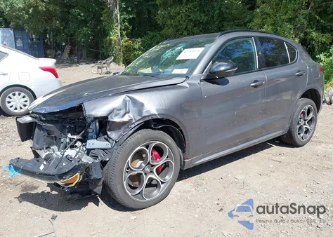 2023 Alfa Romeo Stelvio Veloce Awd from USA, damaged, VIN ZASPAKBN1P7D65070